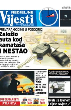 Vijesti - broj 5748, 30. mar 2014.
