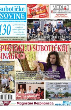 Nove Subotičke novine - broj 323, 9. jun 2023.