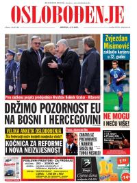 Oslobođenje - broj 24.519, 4. mar 2015.