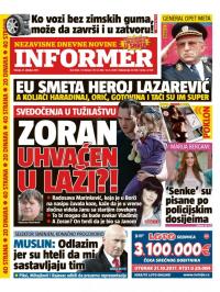 Informer - broj 1680, 31. okt 2017.