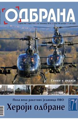 Odbrana - broj 172, 15. nov 2012.