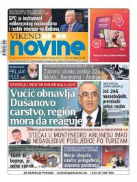 Dnevne novine - broj 2795, 26. sep 2020.