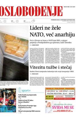 Oslobođenje - broj 26185, 21. okt 2019.