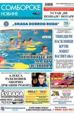Somborske novine - broj 3154, 5. dec 2014.