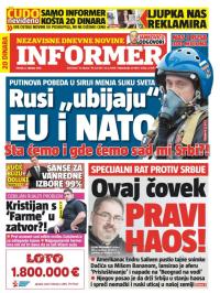Informer - broj 1044, 6. okt 2015.