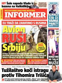 Informer - broj 674, 22. jul 2014.