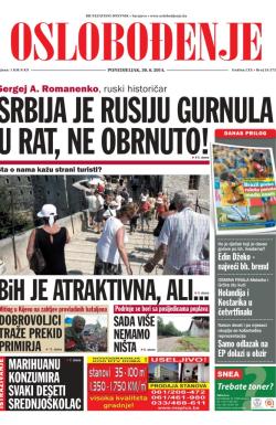 Oslobođenje - broj 24.272, 30. jun 2014.