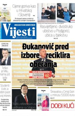 Vijesti - broj 7179, 4. apr 2018.
