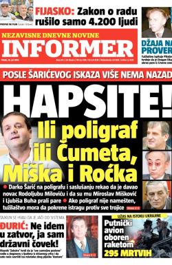 Informer - broj 671, 18. jul 2014.