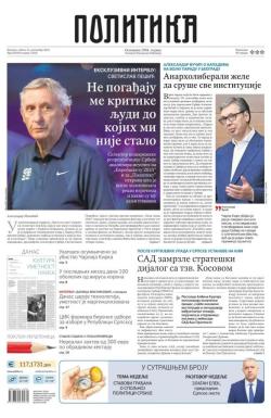 Politika - broj 40149, 13. sep 2025.