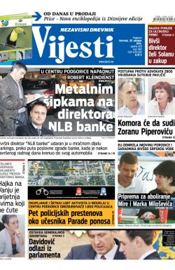 Vijesti - broj 5961, 30. okt 2014.