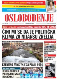 Oslobođenje - broj 24.824, 3. jan 2016.