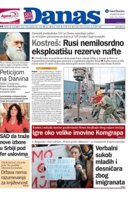 Danas - broj 7158, 5. maj 2017.