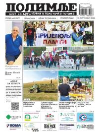 Polimlje, Prijepolje - broj 3059, 19. sep 2025.