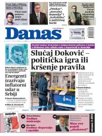Danas - broj 8867-8868, 8. jan 2022.
