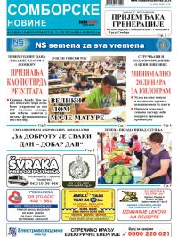 Somborske novine - broj 3078, 21. jun 2013.
