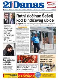 Danas - broj 7550, 1. jun 2018.