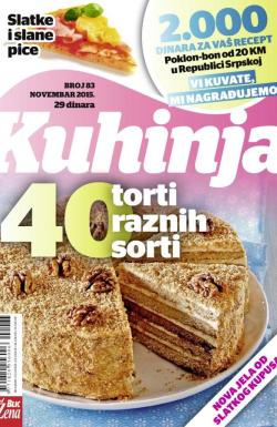 Blic Žena kuhinja - broj 83, 25. okt 2015.