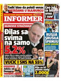 Informer - broj 1882, 2. jul 2018.