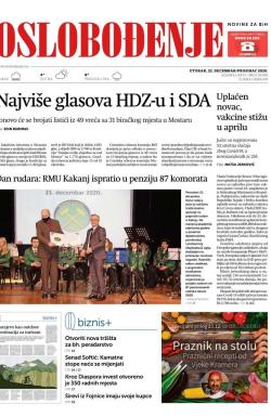 Oslobođenje - broj 26565, 22. dec 2020.