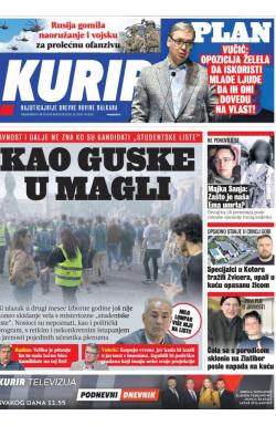 Kurir - broj 4292, 11. feb 2026.