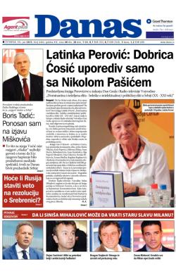 Danas - broj 6464, 11. jun 2015.