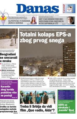 Danas - broj 8842, 14. dec 2021.