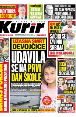 Kurir - broj 1645, 5. sep 2018.