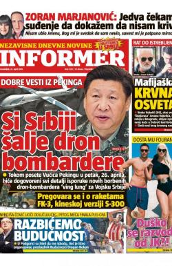 Informer - broj 2129, 22. apr 2019.