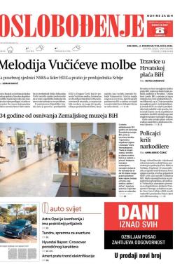 Oslobođenje - broj 26906, 2. feb 2022.