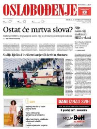 Oslobođenje - broj 25848, 11. nov 2018.