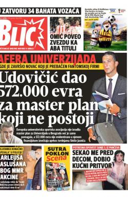 Blic - broj 7598, 11. apr 2018.