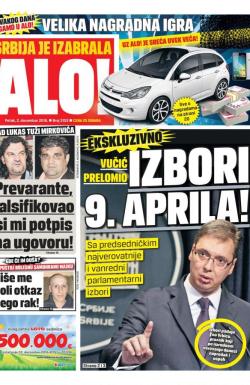 Alo - broj 3153, 2. dec 2016.