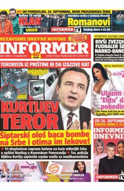 Informer - broj 3480, 23. sep 2023.