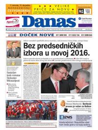 Danas - broj 6664, 28. dec 2015.