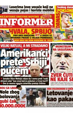Informer - broj 1588, 15. jul 2017.