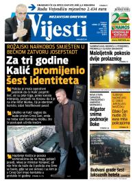 Vijesti - broj 5953, 22. okt 2014.