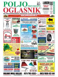 Poljoprivredni Oglasnik - broj 316, 30. mar 2016.