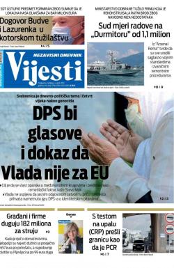 Vijesti - broj 8258, 4. apr 2021.