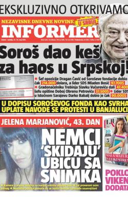 Informer - broj 1228, 14. maj 2016.