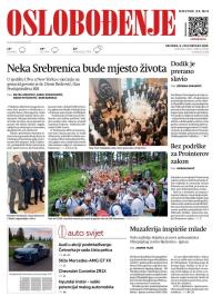 Oslobođenje - broj 27956, 9. jul 2025.
