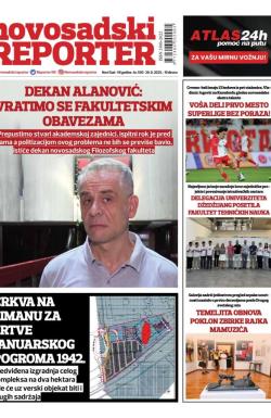 Novosadski reporter - broj 550, 29. avg 2025.