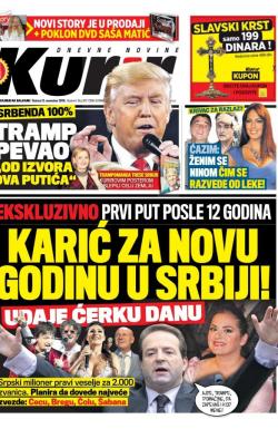 Kurir - broj 997, 12. nov 2016.