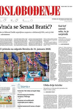 Oslobođenje - broj 26193, 29. okt 2019.