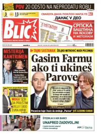 Blic - broj 6730, 7. nov 2015.