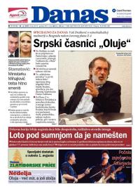 Danas - broj 6513, 30. jul 2015.