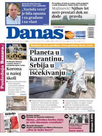 Danas - broj 8202, 14. mar 2020.