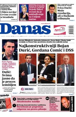 Danas - broj 6263-6264, 22. nov 2014.