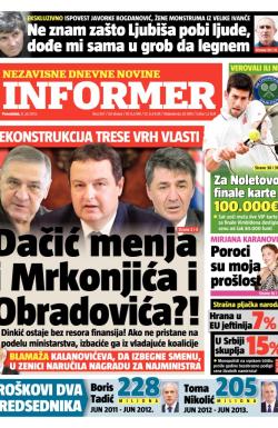 Informer - broj 357, 8. jul 2013.