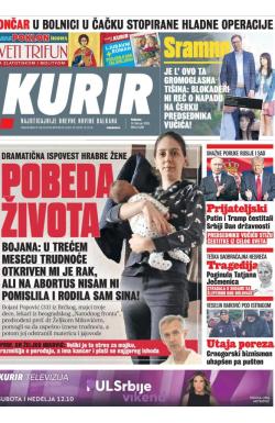 Kurir - broj 4295, 14. feb 2026.